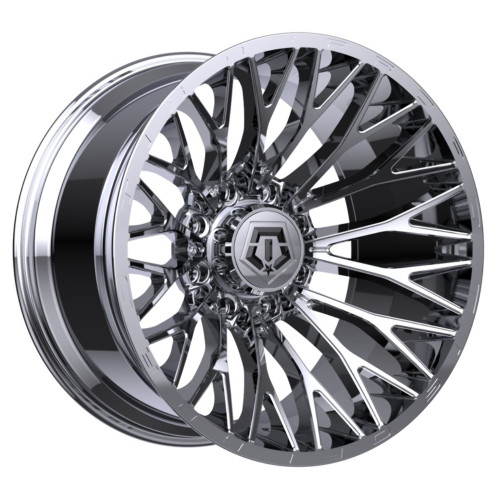 TIS 566C Wheels 20 Inch 8x180 Chrome Plated A2i Wheel and Tire