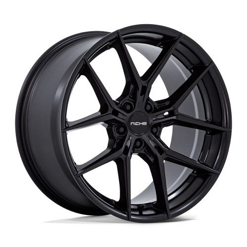 20" Niche 1PC NC279 PRODIGY 5 Matte Black 20x9.5 Wheel 5x120  22mm Rim