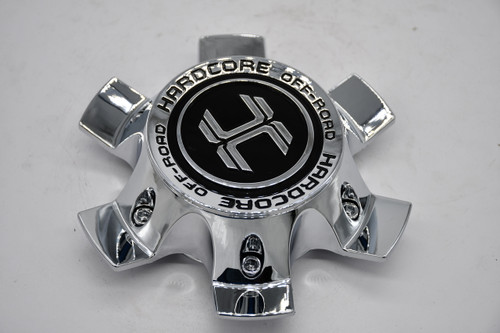 Hardcore Offroad HC101 HC102 Chrome Center Cap CAP-HC101-102-CHR-6LUG C467-3 6.75 Inch