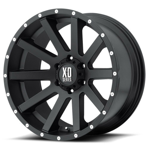 XD XD818 Heist 17x8 5x110 Satin Black Wheel 17" 35mm Rim