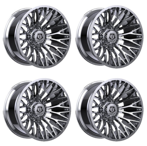TIS 566C Wheels 20 Inch 8x170 Chrome Plated A2i Wheel and Tire
