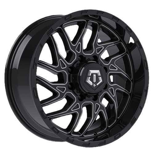 TIS 544BM Gloss Black Milled 20x10 8x180 -20mm wheel picture on A2i Wheel & Tire Online wheels tires and auto accessories store shop