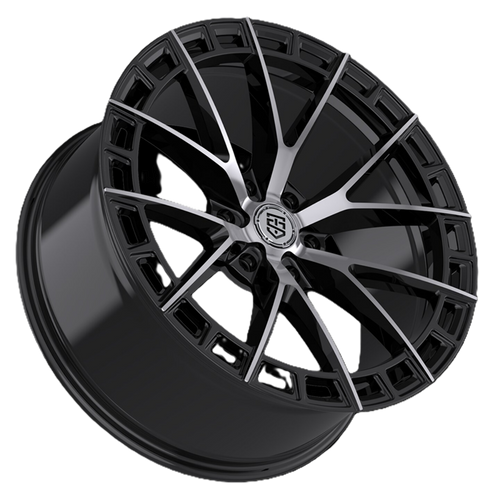 22" TIS Motorsports 504MB Machined & Black 22x10 Wheel 6x135 +24mm Rim