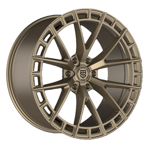 Set 4 22" TIS Motorsports 504BZ Bright Satin Bronze 22x10 Wheels 6x5.5 Rims 24mm