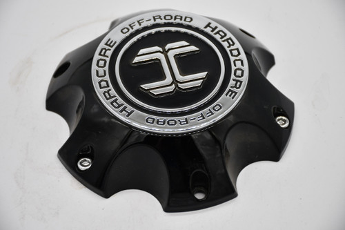 Hardcore Offroad Gloss Black Wheel Center Cap Hub Cap HC10-6H 139-3 5.4"