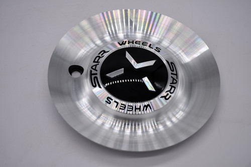 Starr Silver Wheel Center Cap Hub Cap (SV)5HSULIAO CAP 6.25"