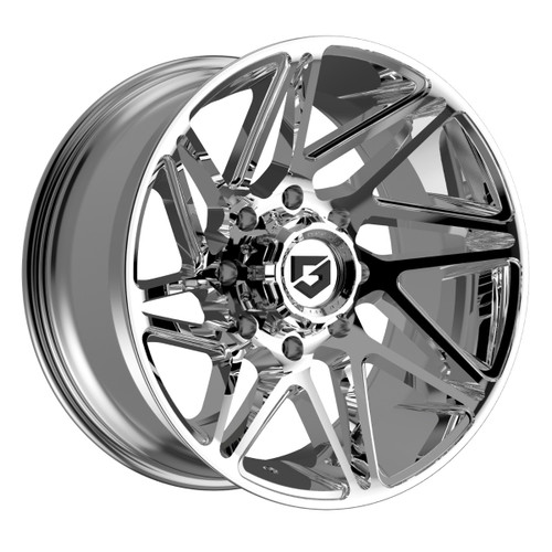 20" Gear Off Road 777C Vortex 20x10 8x180 -19mm Chrome Plated For Chevy GMC Rim