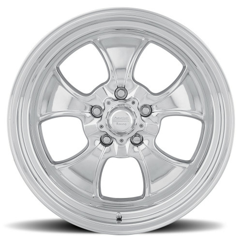 American Racing Vintage VN450 Hopster 17x8 5x4.5 Polished Wheel 17" 0mm Rim