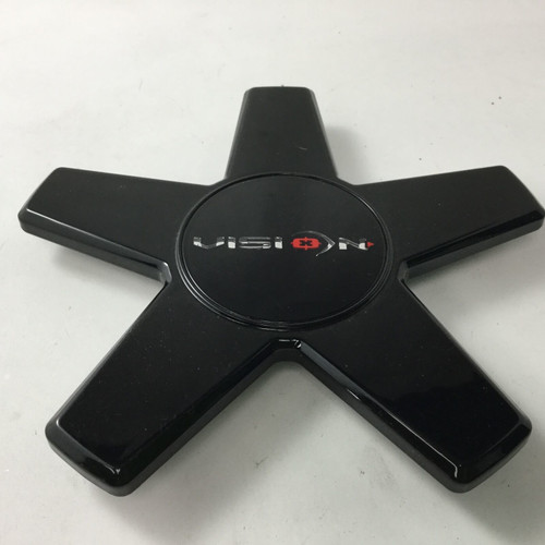 Vision 466 Conduit C466GB LG1408-08 Gloss Black Wheel Center Cap