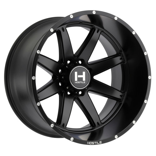 22" Hostile H109 Alpha 22x10 8x170 -25mm Wheels Asphalt For Ford F250 F350 Rim