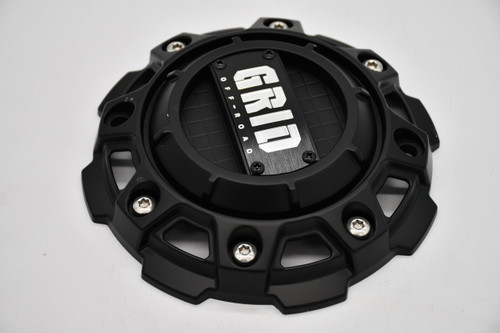 Grid Offroad Matte Black GD14 GD15 5 & 6 Lug Wheel Center Cap GDN-56-CAP