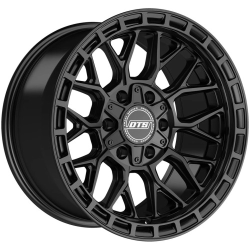 Set 4 17" Dropstars Trail Series 605SB Satin Black 17x9 5x5 5x5.5 -12mm Wheels