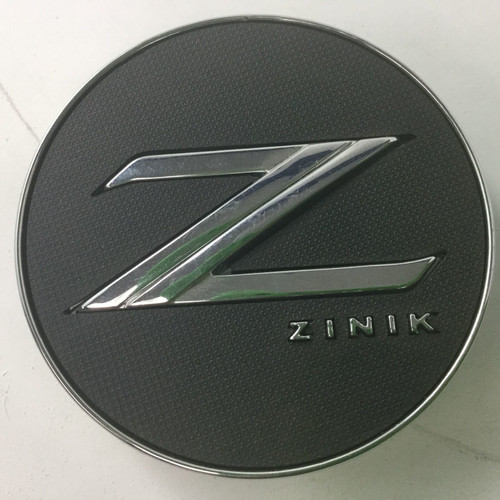 Zinik Z12 Mazotti Wheel Center Hub Cap – Black/Chrome 8" Diameter (SI-CAP-Z151 / ZK37)