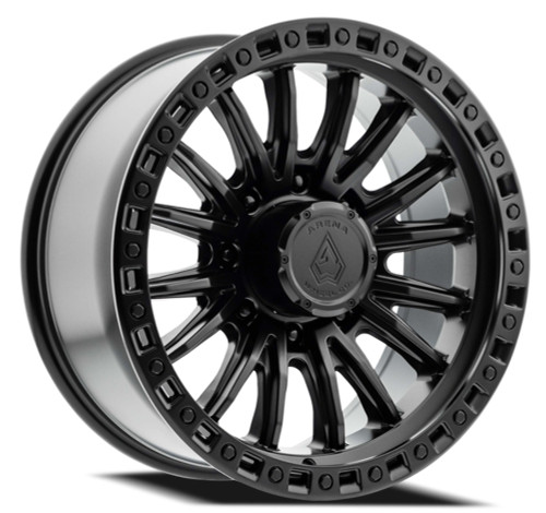 20" Arena Mission 20x9 8x180 0mm Satin Black Wheel For Chevy GMC Truck Rim