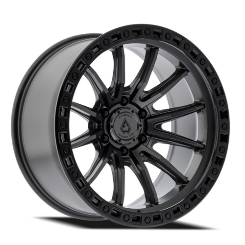 Set 4 17" Arena Mission 17x8.5 6x5.5 25mm Satin Black Wheels Truck Suv Rims