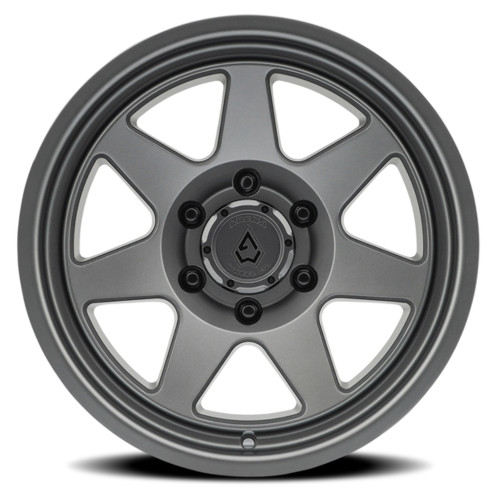 17" Arena Ridge  17x8.5 6x135 0mm Satin Gun Metal Wheel For Ford Lincoln Rim