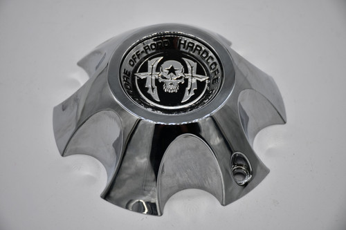 Hardcore Offroad Chrome Wheel Center Cap Hub Cap U-C972L139S-CH+ 5.25"