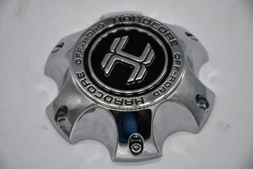 Hardcore Offroad Chrome Wheel Center Cap Hub Cap HC10-6H135-3 5.2"