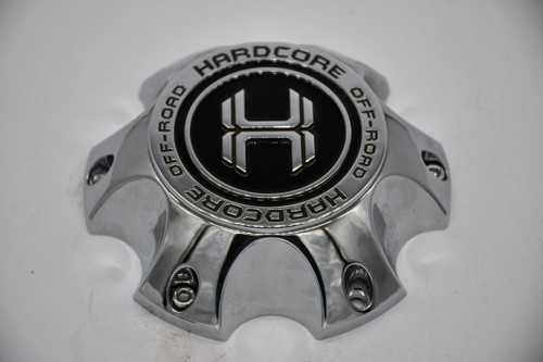 Hardcore Offroad Chrome Wheel Center Cap Hub Cap HC10-6H135-3 5.2"