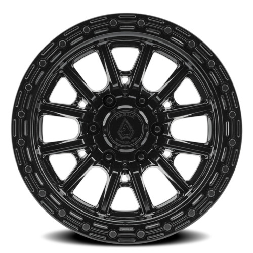 20" Arena Trek 20x9 6x5.5 20mm Glossy Black Wheel For Chevy GMC Ram Cadillac Rim