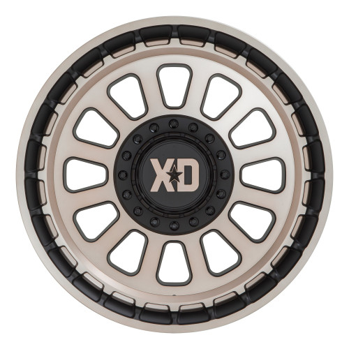 XD XD856 Omega 17x9 5x5 5x5.5 Satin Black With Bronze Tint Wheel 17" 18mm Rim