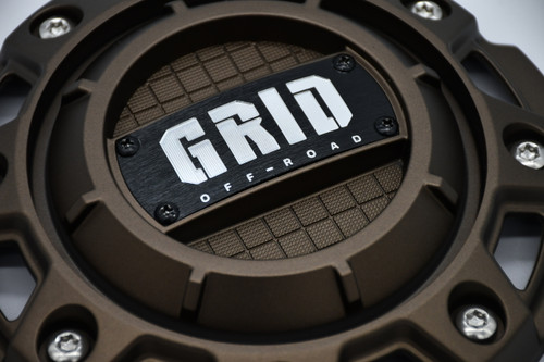 Grid Offroad Matte Bronze Wheel Center Cap Hub Cap GD-56-CAP(MBZ) 7.875" GD1-GD13 5 & 6 Lug Center Cap