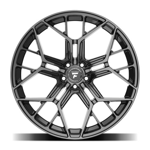 22" Fittipaldi Street FS371B 22x10.5 5x112 42mm Gloss Black Rim