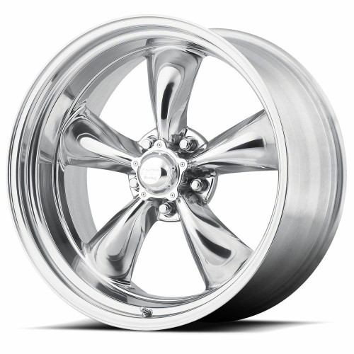 American Racing Vintage VN515 Torq Thrust II 1 Pc 15x8 5x5.0 Polished Wheel 15"