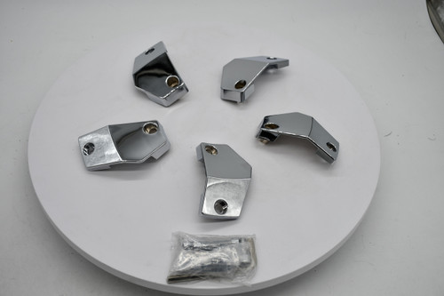 Grid Off-Road Chrome Wheel Center Cap Hub Cap 5607-1790-L-ZST Fits GD04 17x9 Left Wheel