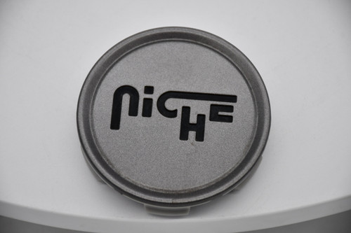 Niche Gunmetal Wheel Center Cap Hub Cap 1003-22VLB 2.8"