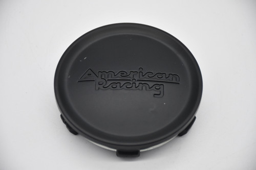 American Racing Matte Black Wheel Center Cap Hub Cap 937K74-SB 3"