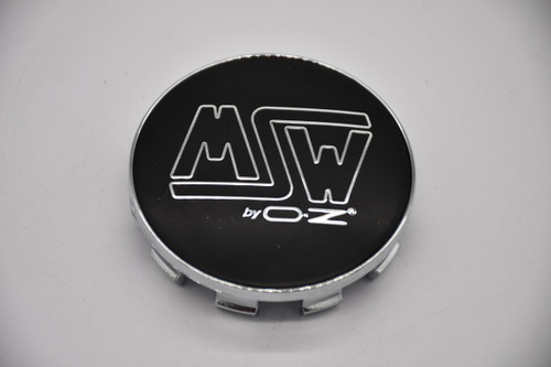 OZ Racing Matte Black Wheel Center Cap Hub Cap XC512BW-1 2.75"