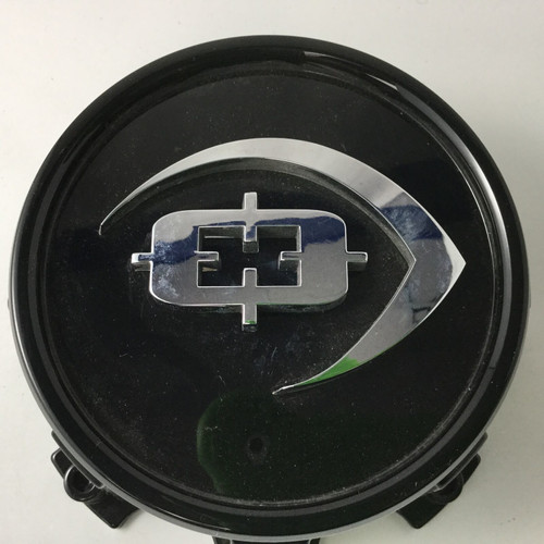 Vision 421 Cannibal 8 Lug Wheel Center Hub Cap Gloss Black C421GB-8 8x170 8x5.5