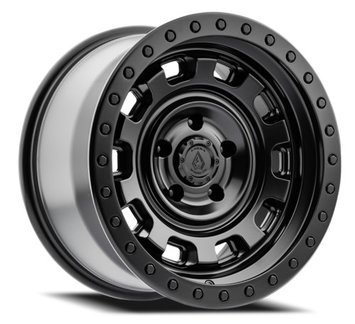 17" Arena Gunner 17x9 6x135 -12mm Satin Black Wheel For Ford Lincoln Lifted Rim