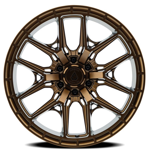 17" Arena Battle 17x9 6x5.5 1mm Smoked Bronze Tint Clear Wheel Truck SUV Rim