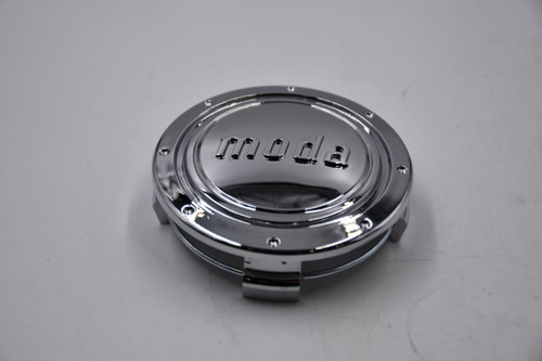 Moda Chrome Wheel Center Cap Hub Cap MP0074C 3" Moda Snap In