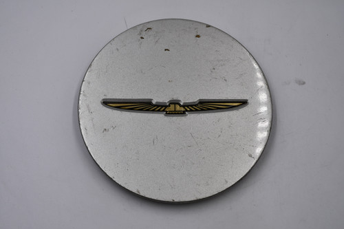 Thunderbird Silver/Gold Black Logo Wheel Center Cap Hub Cap F4SC-1A096-AA(GL) 6.875" OEM Ford Thunderbird