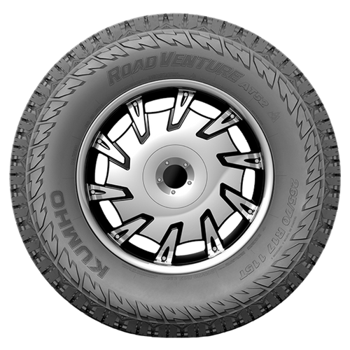 LT275/70R18/10 Kumho Tires Road Venture AT52 Radial Tire 2757018 All Terrain 125/122S