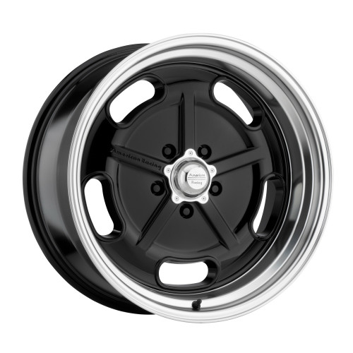 American Racing Vintage VN511 Salt Flat 17x8 5x4.75 Black Diamond Wheel 17" 0mm