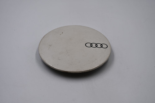 Audi White Wheel Center Cap Hub Cap 853-601-165(W) 5.625" OEM Audi Snap in