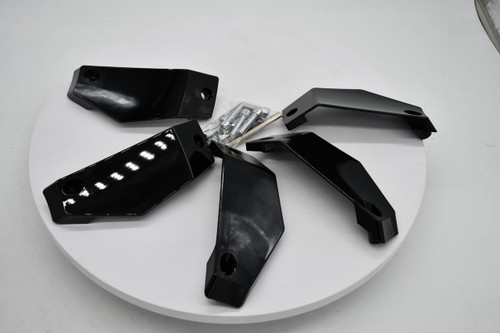 Grid OffRoad Black Wheel Inserts 5607-2012-R-ZST Fits GD04 20x12 Right Wheel