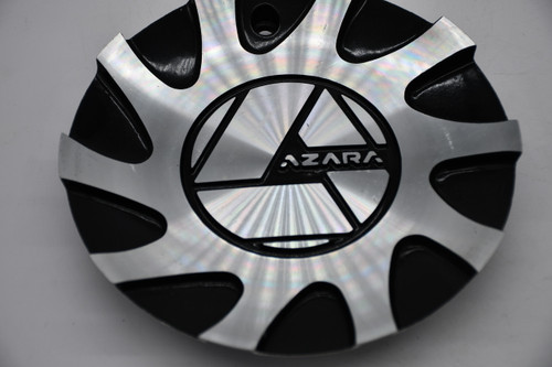 Azara AZA-509 Gloss Black Machined Wheel Center Cap For 20" 22" 24" Wheels