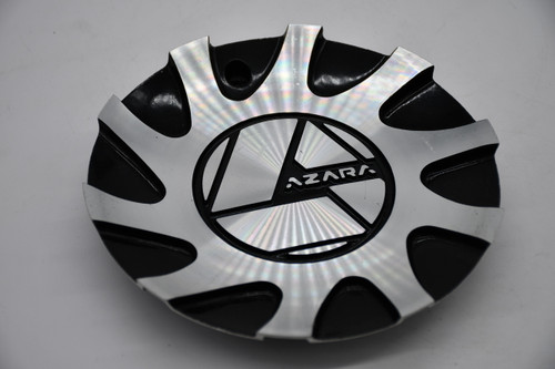 Azara AZA-509 Gloss Black Machined Wheel Center Cap For 20" 22" 24" Wheels