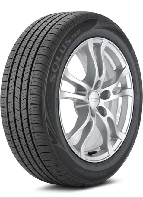 Set 4 205/65R16 Kumho Tires Solus TA31 Radial Tires 2056516 Standard Touring 95H