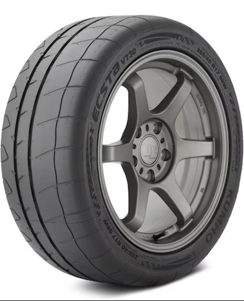 Set 4 225/45R17XL Kumho Tires Ecsta V730 Radial Tires 2254517 DOT Competition 94W