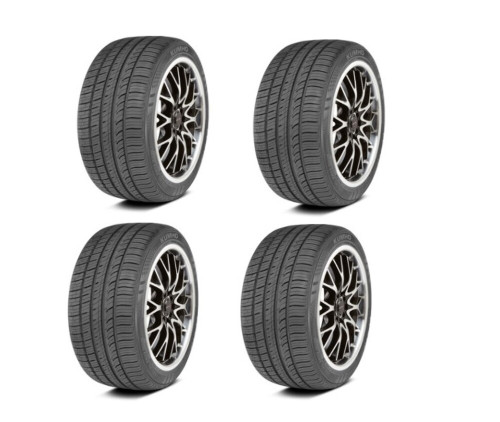 Set 4 225/55R17 Kumho Tires Ecsta PA51 Radial Tires 2255517 Ultra High Performance 97W