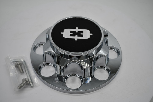Vision Chrome Wheel Center Cap C54-81V 8.5" Fits Vision Cheyenne Wheel 8x6.5