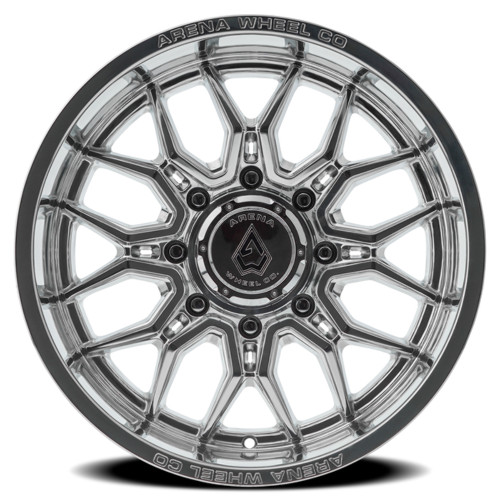 20" Arena Violator Milled & Polished 20x10 Wheel 8x6.5 -18mm A117200082N01817