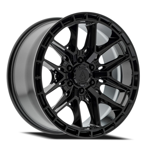 22" Arena Battle Glossy Black 22x12 Wheel 6x135 -44mm SUV Rim A114222089N04402
