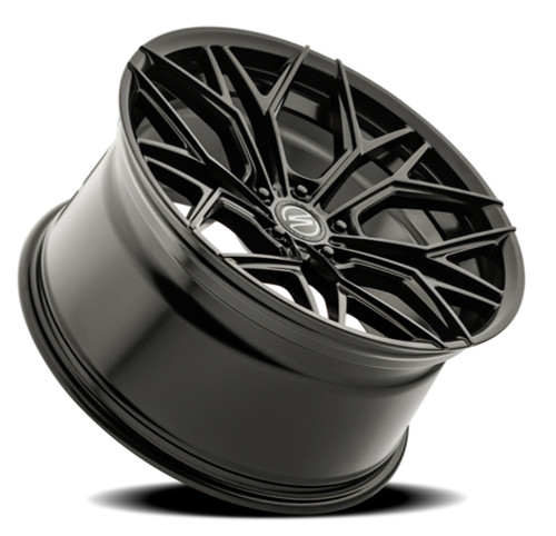 22" Select Syndicate Satin Black 22x9 Wheel 5x112 20mm Rim S1052290F8P2001